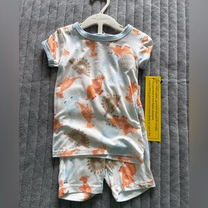Baby Dinosaur Shorts Pajamas